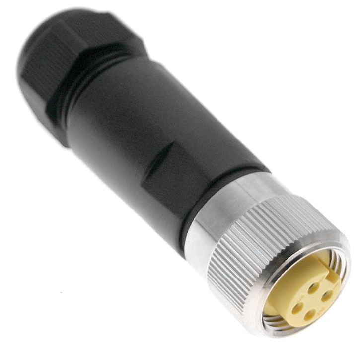 MIN-6MPM-FWX MENCOM CIRCULAR CONNECTOR<br>6 PIN 7/8" MINI MALE STR FM FW 600VAC/DC